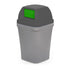 100 Litre Swing Top Bin – MDPE Waste & Recycling Bin with Drop-On Lid