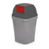100 Litre Swing Top Bin – MDPE Waste & Recycling Bin with Drop-On Lid