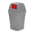 100 Litre Swing Top Bin – MDPE Waste & Recycling Bin with Drop-On Lid