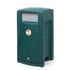 110 Litre External Push Flap Bin – MDPE Lockable Waste & Recycling Bin with Liner