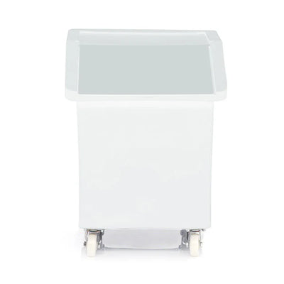 89 Litre Ingredients Trolley with Opaque Flap Lid – Food Approved Mobile Storage Bin