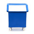 142 Litre Ingredients Trolley with Opaque Flap Lid – Food Approved Mobile Storage Bin