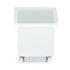 142 Litre Ingredients Trolley with Opaque Flap Lid – Food Approved Mobile Storage Bin