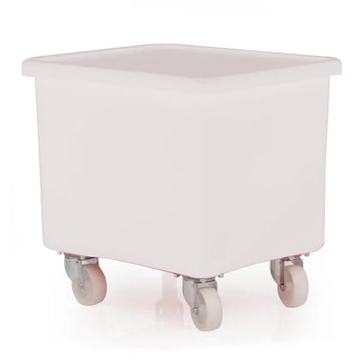 Camión moldeado aprobado para alimentos de 115L con tapa desmontable – Base sólida