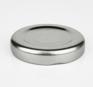 48MM RTO Silver Twist-Off Caps