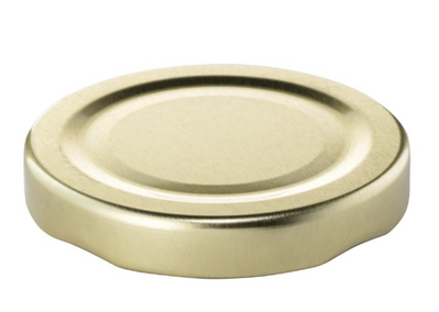 53MM Pale Gold RTO Twist-Off Caps