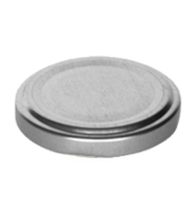 58mm silver RTS metal twist-off cap for glass jars and bottles