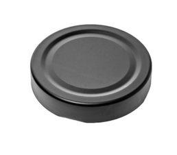 66MM DWO Black Deep Twist-Off Caps – 14mm Step