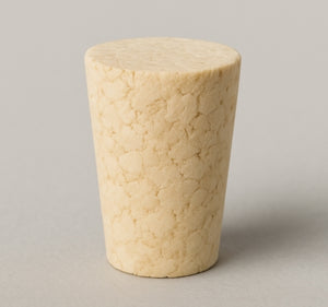 Natural Tapered Cork Stopper 17/17.5mm – Sizes 24x19x16mm, Secure Fit