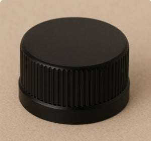 Caps en polypropylène noir 48R3 – Fermeture durable sans doublure