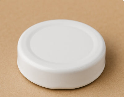 Tapa de rosca blanca RTS de 82MM