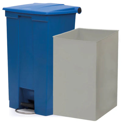 87 Litre Pedal Bin – HDPE Hands-Free Waste Bin with Air Freshener Lid