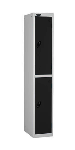 2 Door Steel Locker – Anti-Bacterial Powder Coated Mild Steel