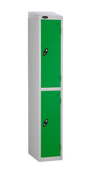 2 Door Steel Locker – Anti-Bacterial Powder Coated Mild Steel