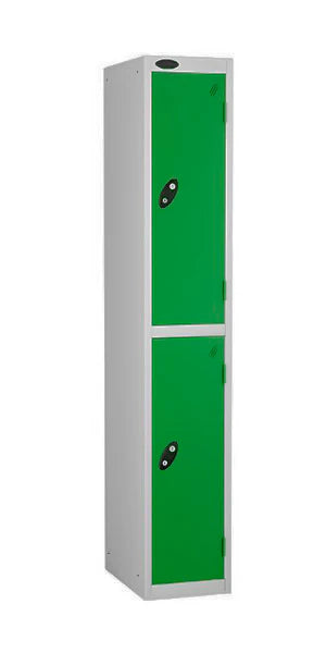 2 Door Steel Locker – Anti-Bacterial Powder Coated Mild Steel