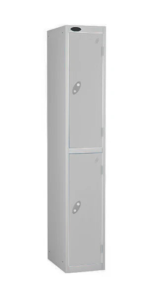 2 Door Steel Locker – Anti-Bacterial Powder Coated Mild Steel