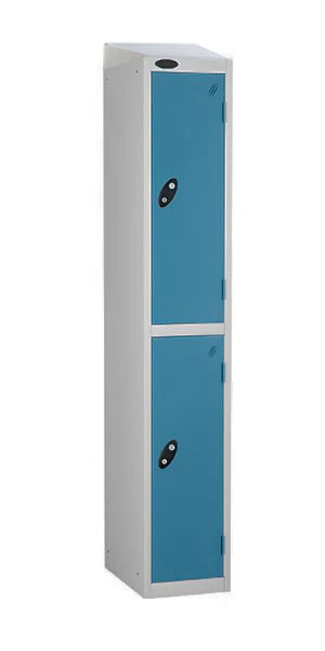 2 Door Steel Locker – Anti-Bacterial Powder Coated Mild Steel