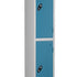 2 Door Steel Locker – Anti-Bacterial Powder Coated Mild Steel