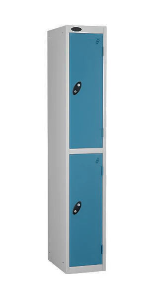 2 Door Steel Locker – Anti-Bacterial Powder Coated Mild Steel