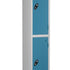 2 Door Steel Locker – Anti-Bacterial Powder Coated Mild Steel