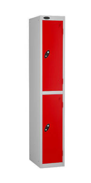 2 Door Steel Locker – Anti-Bacterial Powder Coated Mild Steel