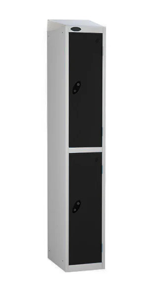 2 Door Steel Locker – Anti-Bacterial Powder Coated Mild Steel
