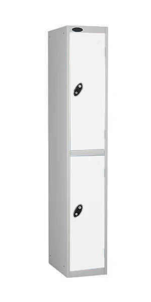 2 Door Steel Locker – Anti-Bacterial Powder Coated Mild Steel
