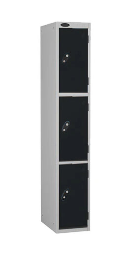 3 Door Steel Locker – Anti-Bacterial Powder Coated Mild Steel