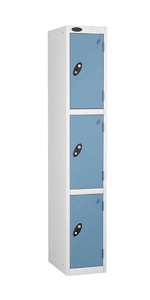 3 Door Steel Locker – Anti-Bacterial Powder Coated Mild Steel