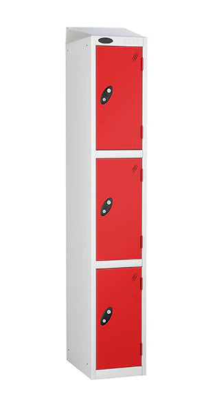 3 Door Steel Locker – Anti-Bacterial Powder Coated Mild Steel