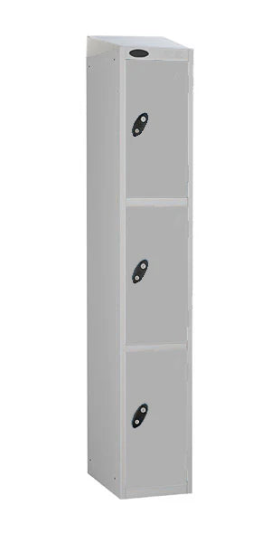3 Door Steel Locker – Anti-Bacterial Powder Coated Mild Steel