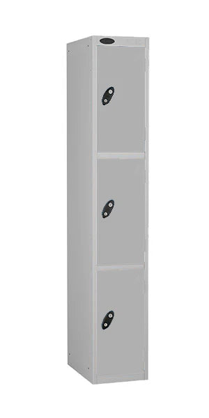 3 Door Steel Locker – Anti-Bacterial Powder Coated Mild Steel