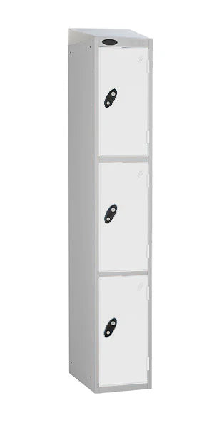 3 Door Steel Locker – Anti-Bacterial Powder Coated Mild Steel