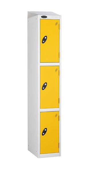 3 Door Steel Locker – Anti-Bacterial Powder Coated Mild Steel