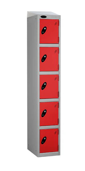 5 Door Steel Locker – Anti-Bacterial Powder Coated Mild Steel