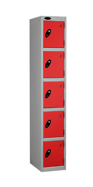 5 Door Steel Locker – Anti-Bacterial Powder Coated Mild Steel