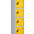 6 Door Steel Locker – Anti-Bacterial Powder Coated Mild Steel