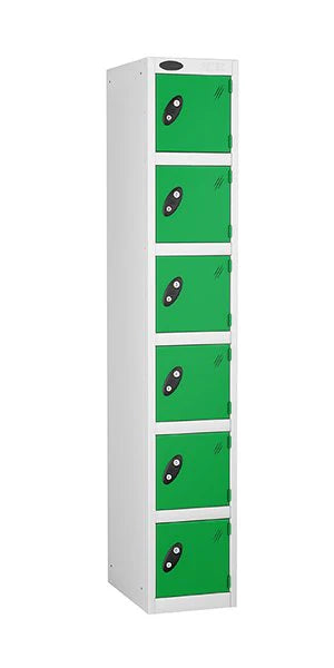6 Door Steel Locker – Anti-Bacterial Powder Coated Mild Steel