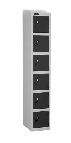 6 Door Steel Locker – Anti-Bacterial Powder Coated Mild Steel