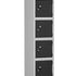6 Door Steel Locker – Anti-Bacterial Powder Coated Mild Steel