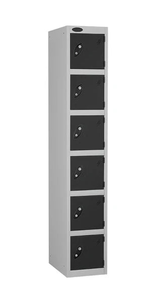 6 Door Steel Locker – Anti-Bacterial Powder Coated Mild Steel