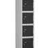 6 Door Steel Locker – Anti-Bacterial Powder Coated Mild Steel