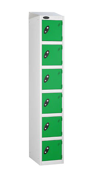 6 Door Steel Locker – Anti-Bacterial Powder Coated Mild Steel