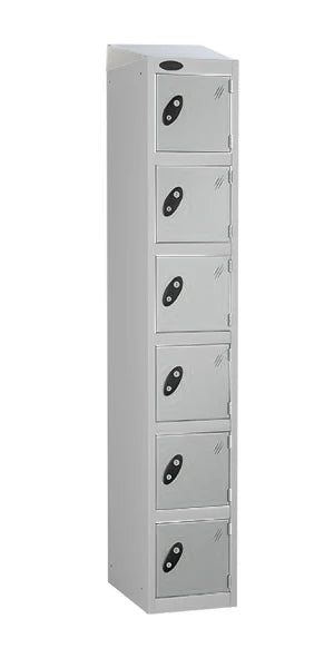6 Door Steel Locker – Anti-Bacterial Powder Coated Mild Steel