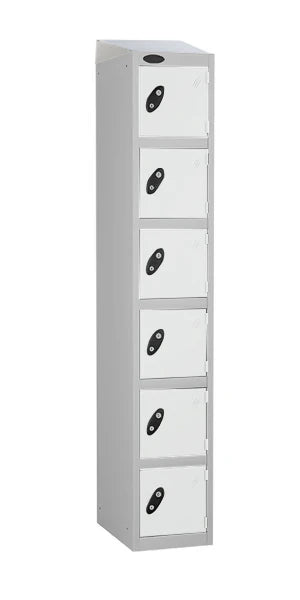6 Door Steel Locker – Anti-Bacterial Powder Coated Mild Steel