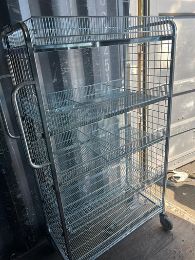 Used Stock Replenishing Cage with no step