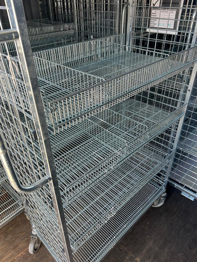 Used Stock Replenishing Cage with no step