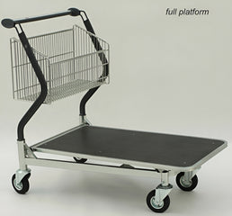 Vario 110 Transport Trolley – Fixed Basket Trolley with Plywood Platform - AB Range