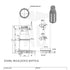 250ml Clear Glass Milk & Juice Bottles – 38mm Twist-Off Neck | Pallet of 1,398 Units