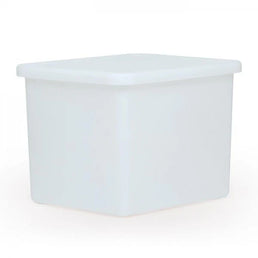 115 Litre Food Grade Rectangular Tank with Lid – Heavy Duty MDPE Storage Container